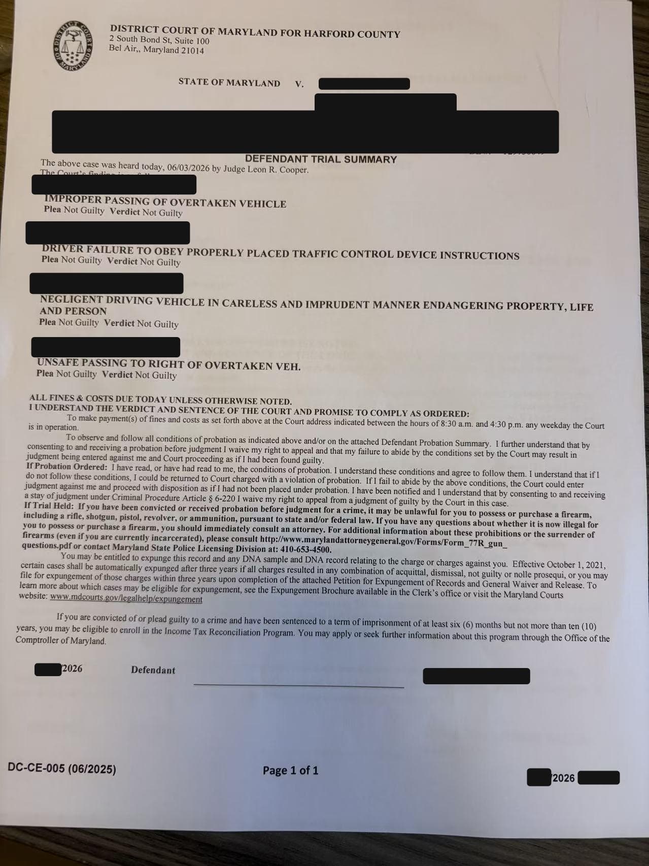 Operador sin licencia - Virginia