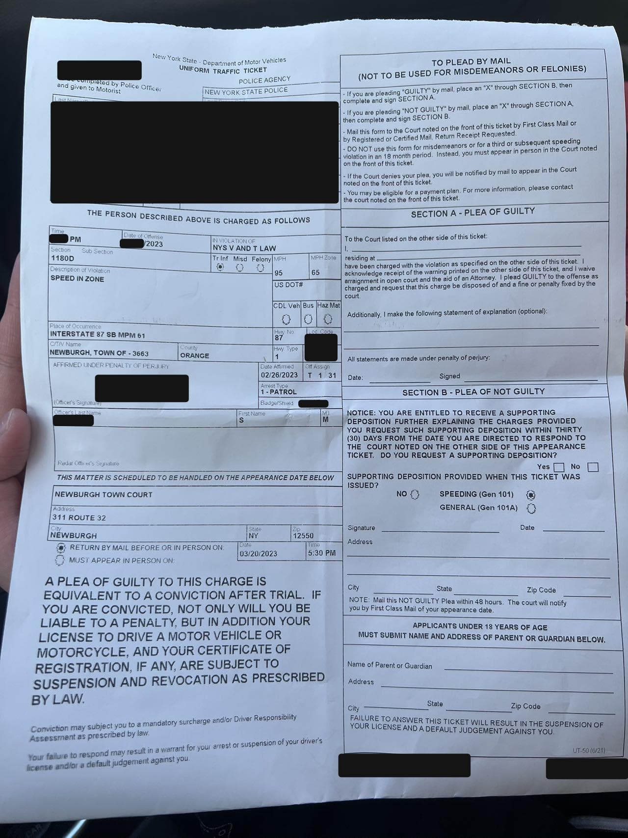 Operador sin licencia - Wisconsin